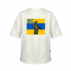 Футболка дитяча оверсайз FATLINE #StandWithUkraine - FATLINE Футболка дитяча оверсайз FATLINE #StandWithUkraine