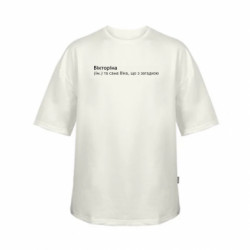 Футболка детская оверсайз FATLINE Викторина - Вика с загадкой - FATLINE Футболка детская оверсайз FATLINE Викторина - Вика с загадкой