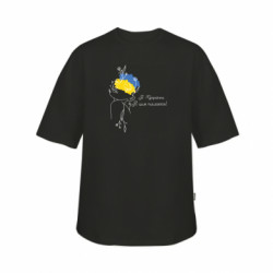 Футболка дитяча оверсайз FATLINE Я Українка, я цим пишаюсь - FATLINE Футболка дитяча оверсайз FATLINE Я Українка, я цим пишаюсь