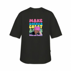 Футболка детская оверсайз FATLINE Make America Greate Again - FATLINE Футболка детская оверсайз FATLINE Make America Greate Again