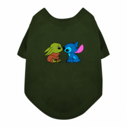 Футболка для собаки Baby Yoda And Stitch - FATLINE Футболка для собаки Baby Yoda And Stitch
