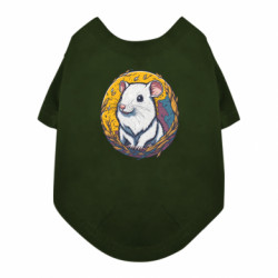 Футболка для собаки Белая крыса - FATLINE Футболка для собаки Белая крыса