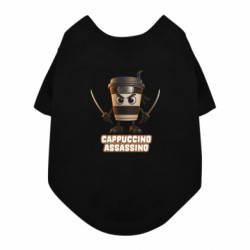 Футболка для собаки Cappuccino Assassino - FATLINE Футболка для собаки Cappuccino Assassino
