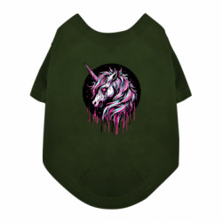 Футболка для собаки Ужасный единорог - FATLINE Футболка для собаки Ужасный единорог