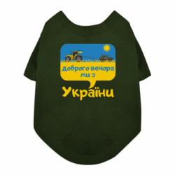 Футболки для собак