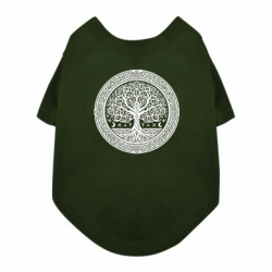 Футболка для собаки Ігдрасиль ясень світове дерево - FATLINE Футболка для собаки Ігдрасиль ясень світове дерево