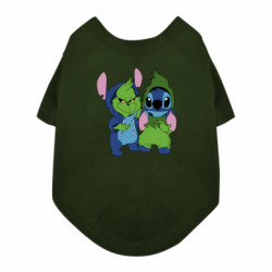 Футболка для собаки Гринч и Стич - FATLINE Футболка для собаки Гринч и Стич