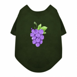 Футболка для собаки Кіт-виноград - FATLINE Футболка для собаки Кіт-виноград