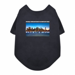 Футболка для собаки Вид с Киевской области на левый берег Киева - FATLINE Футболка для собаки Вид с Киевской области на левый берег Киева