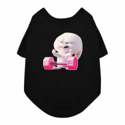 Футболка для собаки Кролик та гантеля - FATLINE Футболка для собаки Кролик та гантеля