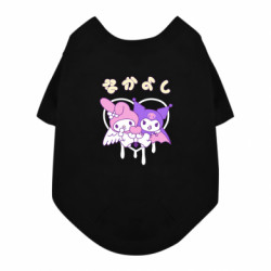 Футболка для собаки Kuromi and My Melody - FATLINE Футболка для собаки Kuromi and My Melody
