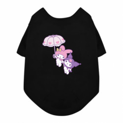 Футболка для собаки Куромі та Мелоді політ на парасольці - FATLINE Футболка для собаки Куромі та Мелоді політ на парасольці