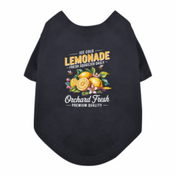 Футболка для собаки Лимонад - FATLINE Футболка для собаки Лимонад