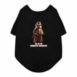 Футболка для собаки OI OI OI BOBRITO BANDITO - FATLINE Футболка для собаки OI OI OI BOBRITO BANDITO