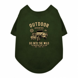 Футболка для собаки Outdoor Adventure Jeep - FATLINE Футболка для собаки Outdoor Adventure Jeep