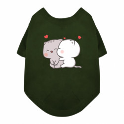 Футболка для собаки Peach and Goma Cutie Cats - FATLINE Футболка для собаки Peach and Goma Cutie Cats
