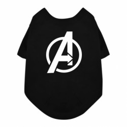 Футболка для собаки Сaptain Аmerica logo - FATLINE Футболка для собаки Сaptain Аmerica logo