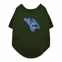 Футболка для собаки Стич прыгает - FATLINE Футболка для собаки Стич прыгает