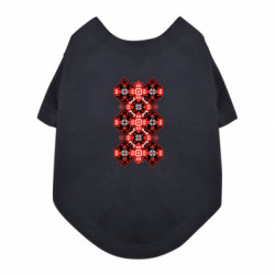 Футболка для собаки Традиционный украинский орнамент - FATLINE Футболка для собаки Традиционный украинский орнамент