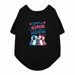 Футболка для собаки Valentine Stitch - FATLINE Футболка для собаки Valentine Stitch