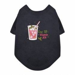 Футболка для собаки Вітамінний коктейль з рожевої гуави - FATLINE Футболка для собаки Вітамінний коктейль з рожевої гуави