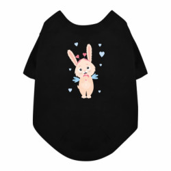 Футболка для собаки Закоханий заєць валентинчик - FATLINE Футболка для собаки Закоханий заєць валентинчик