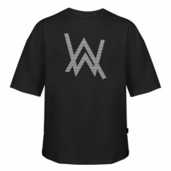 Футболка оверсайз FATLINE Alan Walker logo stripes - FATLINE Футболка оверсайз FATLINE Alan Walker logo stripes