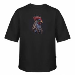 Футболка оверсайз FATLINE Американський півень - FATLINE Футболка оверсайз FATLINE Американський півень