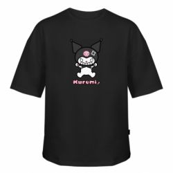 Футболка оверсайз FATLINE Angry Kuromi - FATLINE Футболка оверсайз FATLINE Angry Kuromi