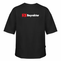 Футболка оверсайз FATLINE Bayraktar Logo - FATLINE Футболка оверсайз FATLINE Bayraktar Logo