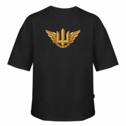 Футболка оверсайз FATLINE Беретный знак Воздушных сил Вооруженных сил Украины - FATLINE Футболка оверсайз FATLINE Беретный знак Воздушных сил Вооруженных сил Украины