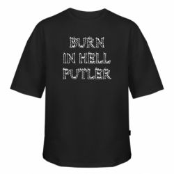 Футболка оверсайз FATLINE Born in Hell Putin