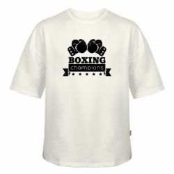 Футболка оверсайз FATLINE Boxing Champions - FATLINE Футболка оверсайз FATLINE Boxing Champions