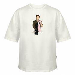 Футболка оверсайз FATLINE Декстер арт - FATLINE Футболка оверсайз FATLINE Декстер арт