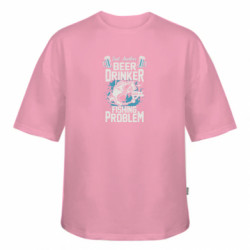 Футболка оверсайз FATLINE Drinking and fishing