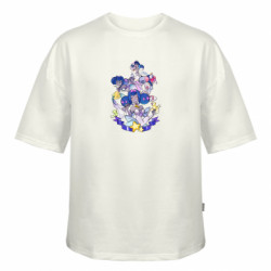 Футболка оверсайз FATLINE Beautiful Gwen - FATLINE Футболка оверсайз FATLINE Beautiful Gwen