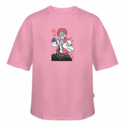 Футболка оверсайз FATLINE Демон Аказа - FATLINE Футболка оверсайз FATLINE Демон Аказа