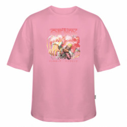 Футболка оверсайз FATLINE Донкіхот Дофламінго - FATLINE Футболка оверсайз FATLINE Донкіхот Дофламінго