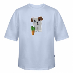 Футболка оверсайз FATLINE Grow a Garden собака - FATLINE Футболка оверсайз FATLINE Grow a Garden собака