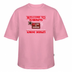 Футболка оверсайз FATLINE Ласкаво просимо до Хокінса