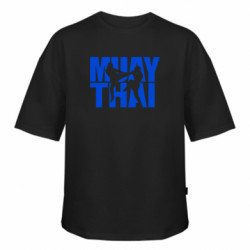 Футболка оверсайз FATLINE  (M) Муай Тай (РОЗПРОДАЖ)