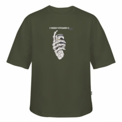 Футболка оверсайз FATLINE I need vitamin Cash - FATLINE Футболка оверсайз FATLINE I need vitamin Cash