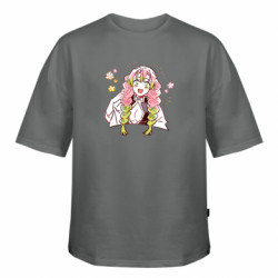 Футболка оверсайз FATLINE Mitsuri - FATLINE Футболка оверсайз FATLINE Mitsuri