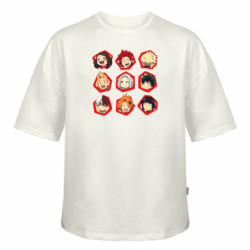 Футболки оверсайз FATLINE - FATLINE