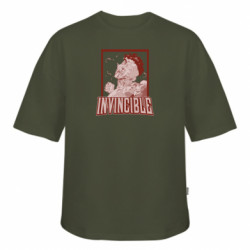 Футболка оверсайз FATLINE Постер Неуязвимого