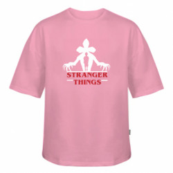 Футболка оверсайз FATLINE Stranger Things Demogorgon - FATLINE Футболка оверсайз FATLINE Stranger Things Demogorgon