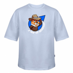 Футболка оверсайз FATLINE я твой Чип навсегда (парные)