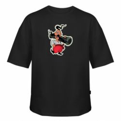 Футболка оверсайз FATLINE From Kozak with NLAW - FATLINE Футболка оверсайз FATLINE From Kozak with NLAW