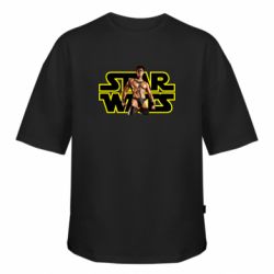 Футболка оверсайз FATLINE Gachimuchi star wars - FATLINE Футболка оверсайз FATLINE Gachimuchi star wars