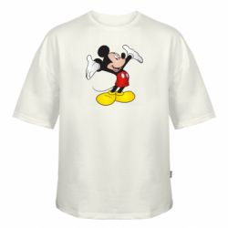 Футболка оверсайз FATLINE Happy Mickey Mouse